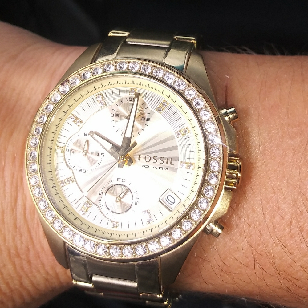 Fossil watch men's dean chronograph